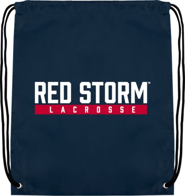 St. Johns Drawstring Backpack Lacrosse Bar Design - ONLINE ONLY