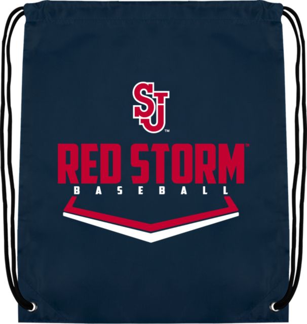 St. Johns Drawstring Backpack Baseball Plate Design - ONLINE ONLY