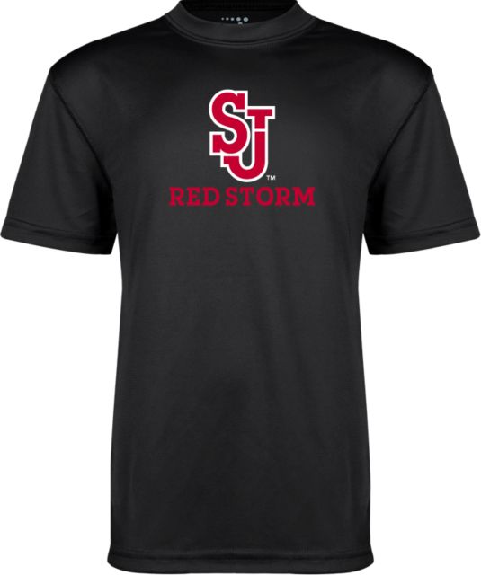 St. Johns Youth Syntrel Performance Training Tee SJ Redstorm Stacked - ONLINE ONLY