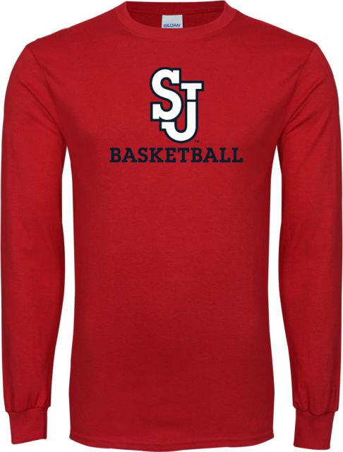 St. Johns Long Sleeve T Shirt Basketball - ONLINE ONLY