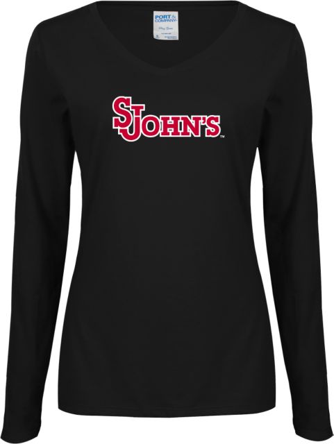 St. Johns Ladies Long Sleeve V Neck Tee St Johns - ONLINE ONLY