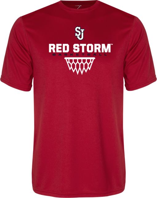 St. Johns Performance Tee Basketball Sharp Net Design - ONLINE ONLY