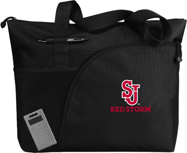 St. Johns Excel Sport Utility Tote SJ Redstorm Stacked - ONLINE ONLY