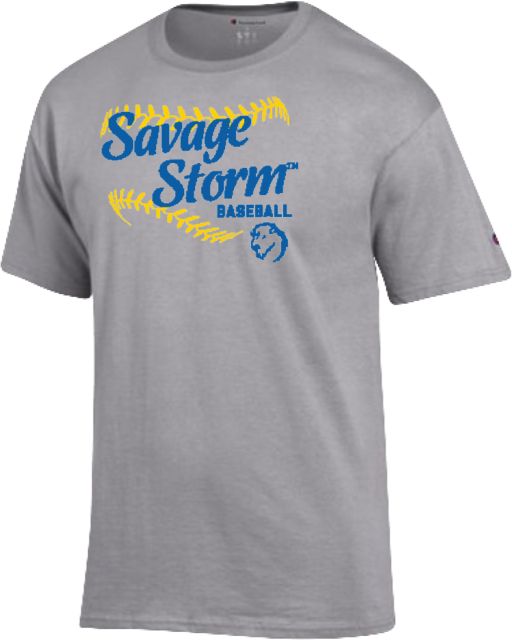 Southeastern Oklahoma State Champion T Shirt Savage Storm Baseball Design - ONLINE ONLY