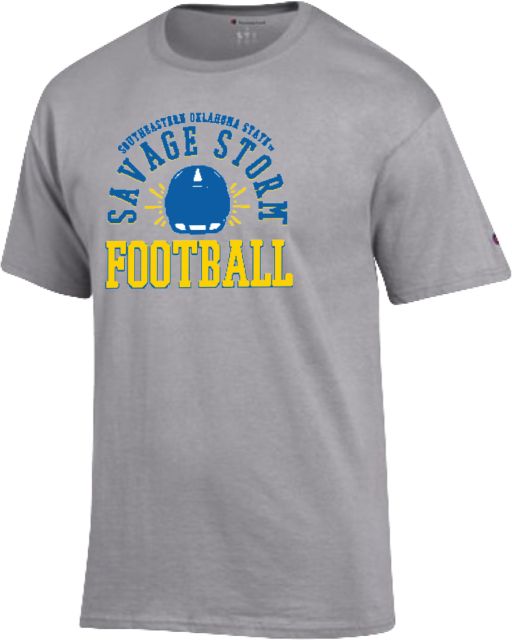 Southeastern Oklahoma State Champion T Shirt Savage Storm Football Design - ONLINE ONLY