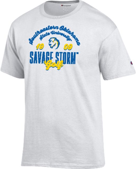 Southeastern Oklahoma State Champion T Shirt Savage Storm Golf - ONLINE ONLY