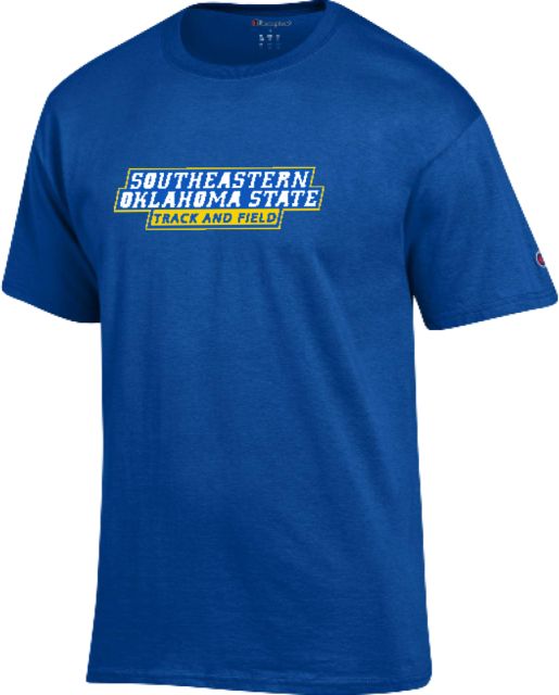 Southeastern Oklahoma State Champion T Shirt Southeastern Oklahoma State Track and Field - ONLINE ONLY