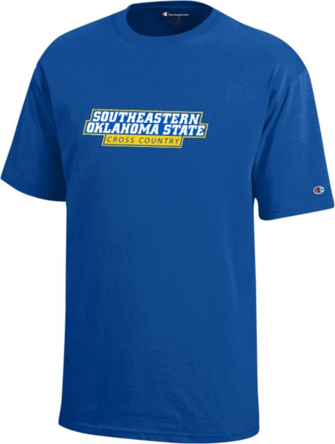 Southeastern Oklahoma State Youth Champion Short Sleeve Tee Southeastern Oklahoma State Cross Country - ONLINE ONLY