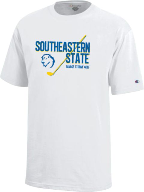 Southeastern Oklahoma State Youth Champion Short Sleeve Tee Southeastern Oklahoma State Golf Design - ONLINE ONLY