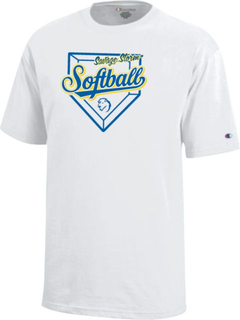 Southeastern Oklahoma State Youth Champion Short Sleeve Tee Savage Storm Softball Design - ONLINE ONLY