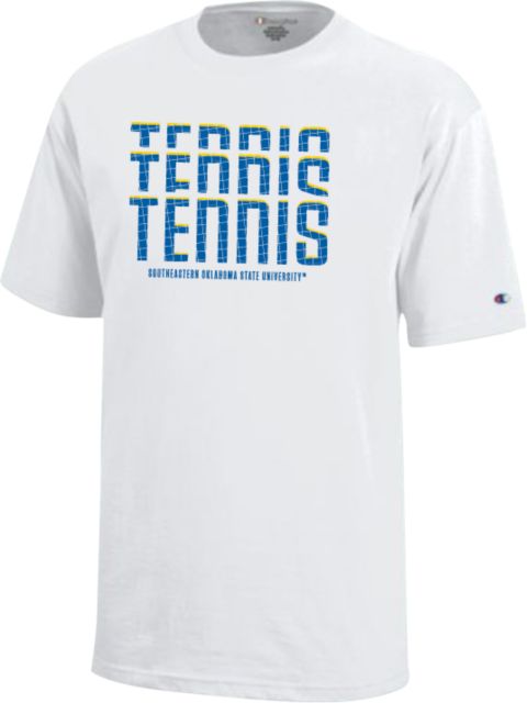 Southeastern Oklahoma State Youth Champion Short Sleeve Tee Southeastern Oklahoma State Tennis Design - ONLINE ONLY