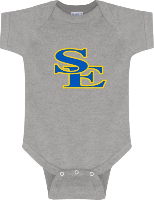 Southeastern Oklahoma State Infant Bodysuit SE Symbol - ONLINE ONLY