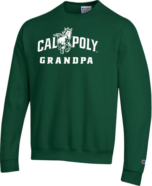 Cal Poly Champion Fleece Crew Grandpa ONLINE ONLY Cal Poly