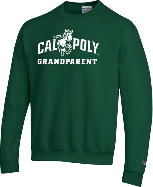 Cal Poly Champion Fleece Crew Grandparent ONLINE ONLY Cal Poly