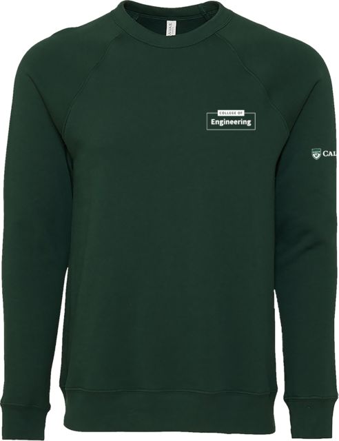 Cal Poly Bella Canvas Fleece Crew CENG ONLINE ONLY Cal Poly