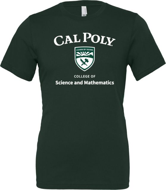 Cal Poly Bella + Canvas Jersey Cotton T Shirt COSAM - ONLINE ONLY