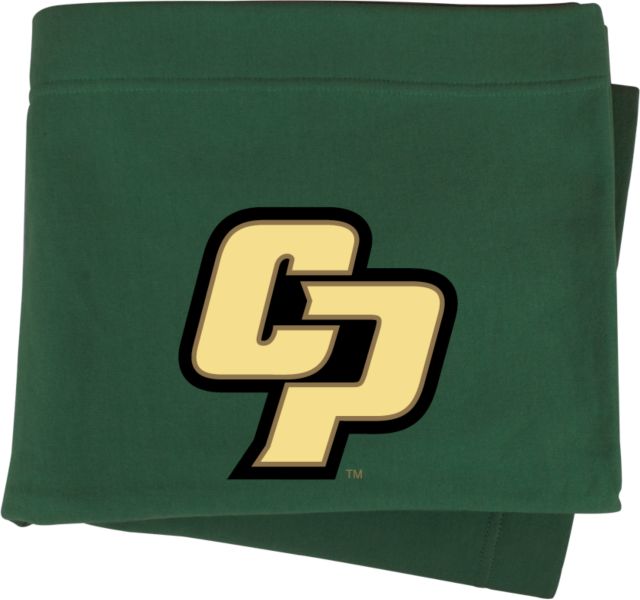 Cal Poly Sweatshirt Blanket Interlocking CP - ONLINE ONLY