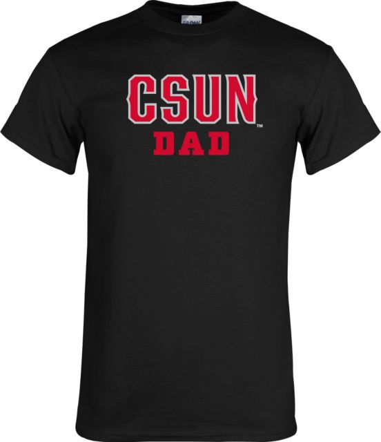 W Republic Csuci California State University Channel Islands The Dolphins College Dad T-Shirt, Red / Small