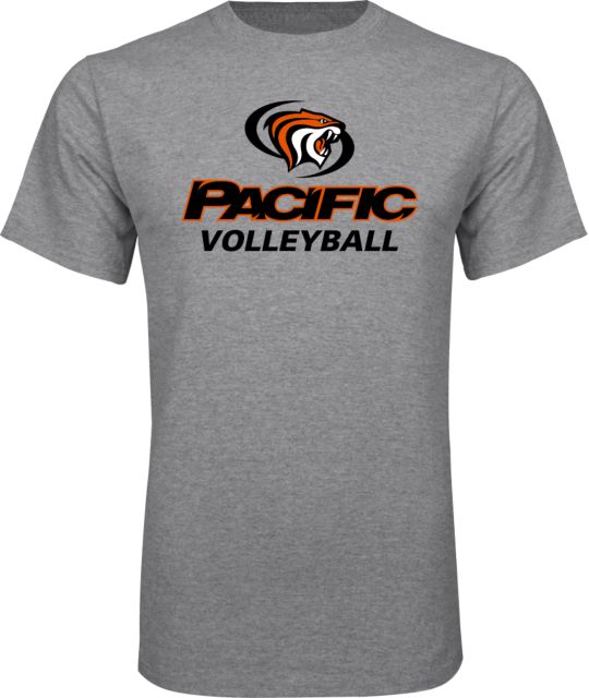 Pacific Tigers T Shirt Pacific Volleyball - ONLINE ONLY