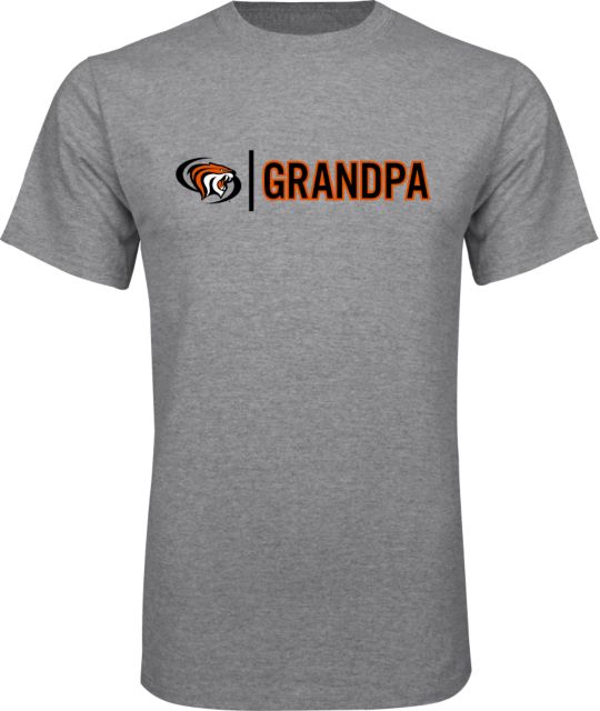 Pacific Tigers T Shirt Pacific Grandpa - ONLINE ONLY