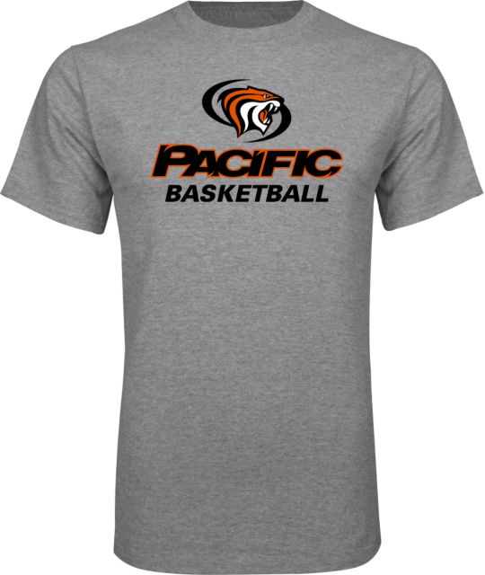Pacific Tigers T Shirt Pacific Basketball - ONLINE ONLY