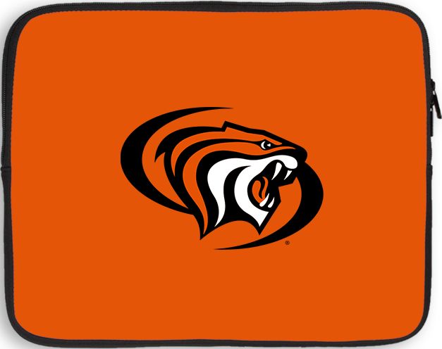 Pacific Tigers 10 inch Neoprene iPad/Tablet Sleeve Pacific Powercat Primary Mark - ONLINE ONLY