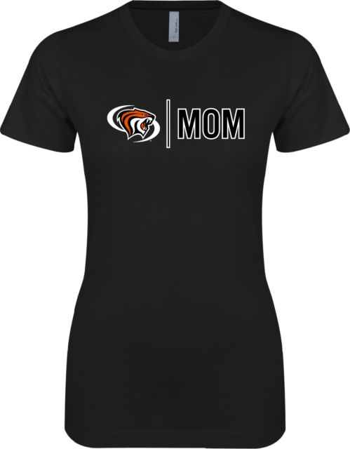 Pacific Tigers Next Level Ladies SoftStyle Junior Fitted Tee Pacific Mom - ONLINE ONLY