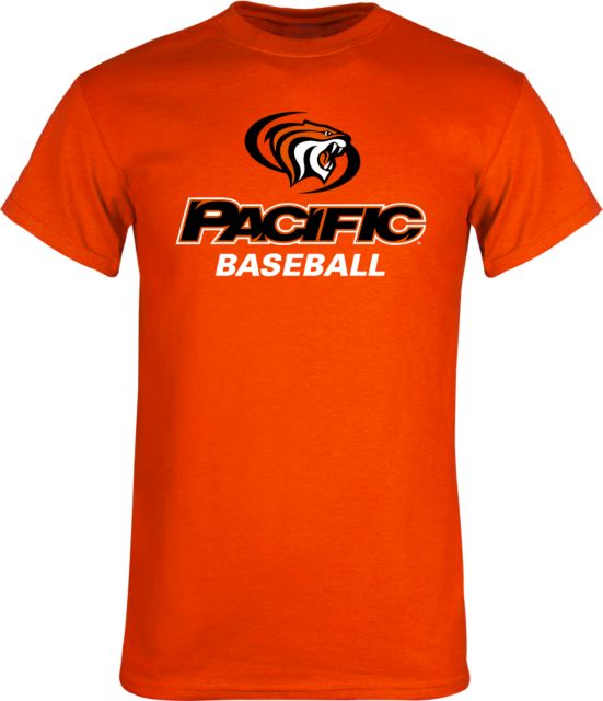 Pacific Tigers T Shirt Pacific Baseball - ONLINE ONLY