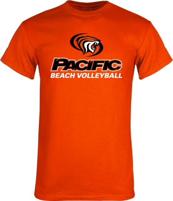 Pacific Tigers T Shirt Pacific Beach Volleyball - ONLINE ONLY