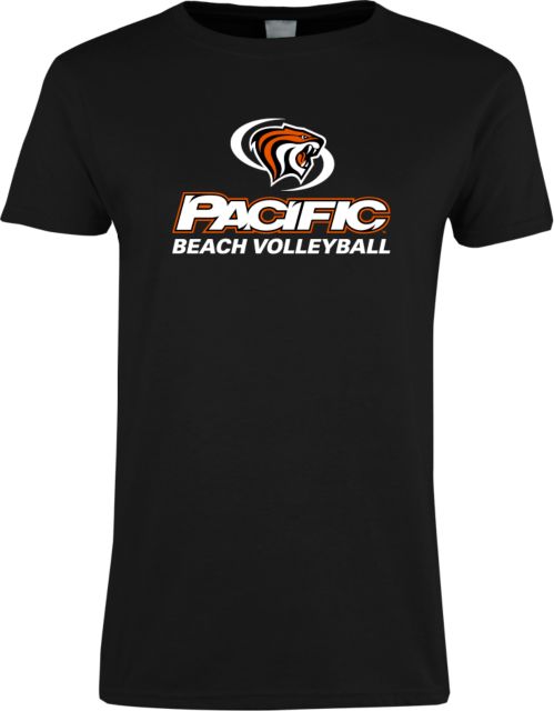 Pacific Tigers Ladies T Shirt Pacific Beach Volleyball - ONLINE ONLY