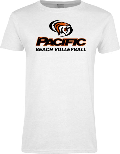 Pacific Tigers Womens Short Sleeve Tee Pacific Beach Volleyball - ONLINE ONLY