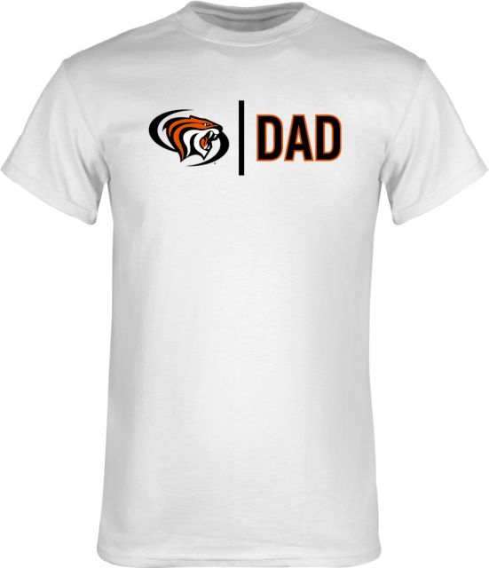 Pacific Tigers T Shirt Pacific Dad - ONLINE ONLY