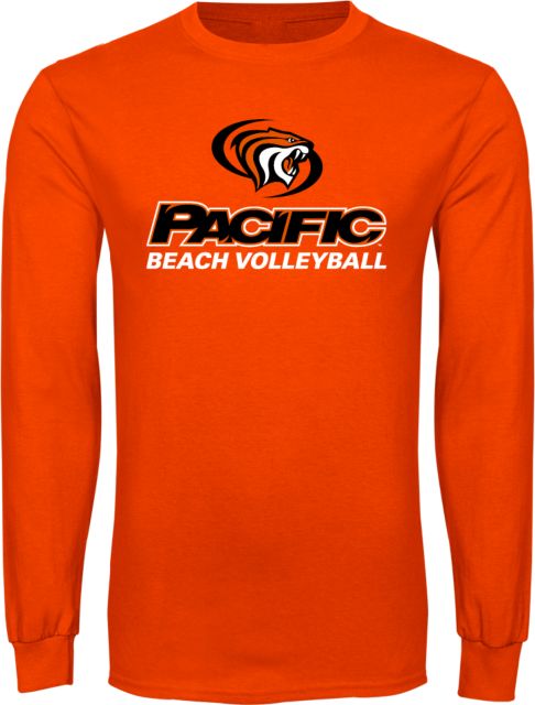 Pacific Tigers Long Sleeve T-Shirt Pacific Beach Volleyball - ONLINE ONLY