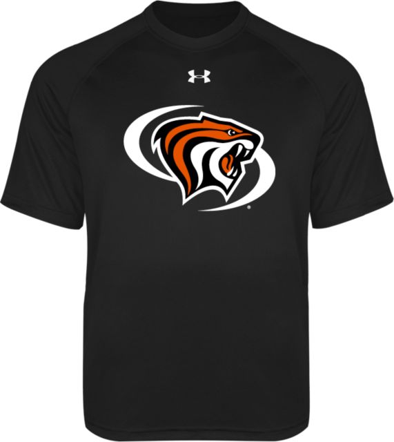 Pacific Tigers Youth Under Armour Tech Tee Pacific Powercat Primary Mark - ONLINE ONLY