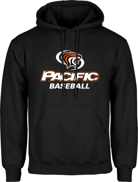 Pacific Tigers Fleece Hoodie Pacific Baseball - ONLINE ONLY