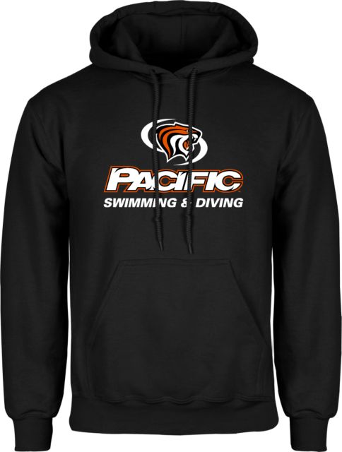 Pacific Tigers Fleece Hoodie Pacific Swimming and Diving - ONLINE ONLY