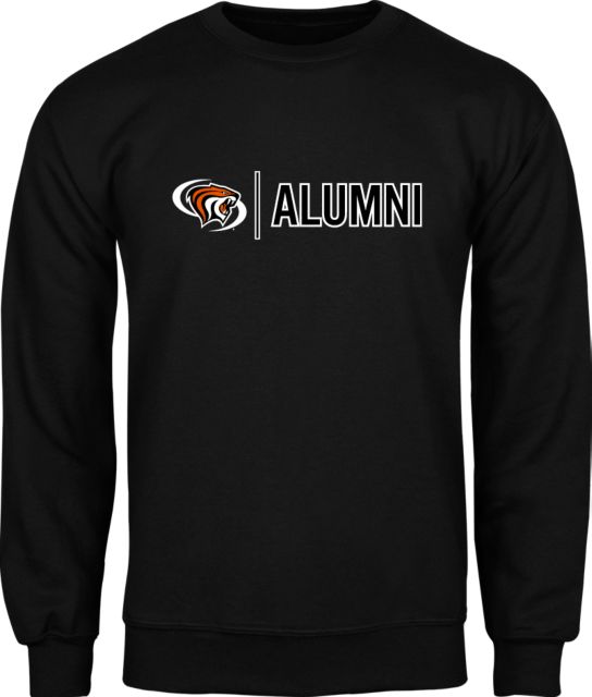 Pacific Tigers Fleece Crew Pacific Alumni - ONLINE ONLY