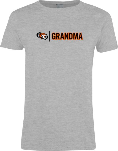 Pacific Tigers Ladies T Shirt Pacific Grandma - ONLINE ONLY