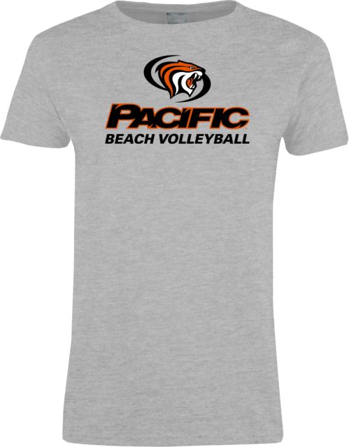 Pacific Tigers Womens Short Sleeve Tee Pacific Beach Volleyball - ONLINE ONLY