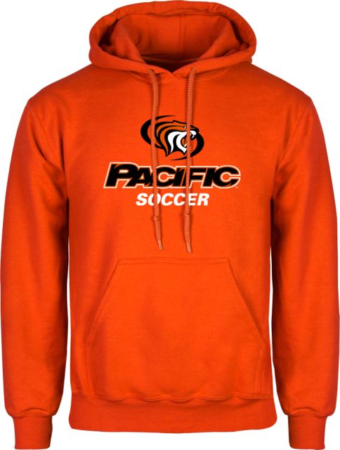 Pacific Tigers Fleece Hoodie Pacific Soccer - ONLINE ONLY