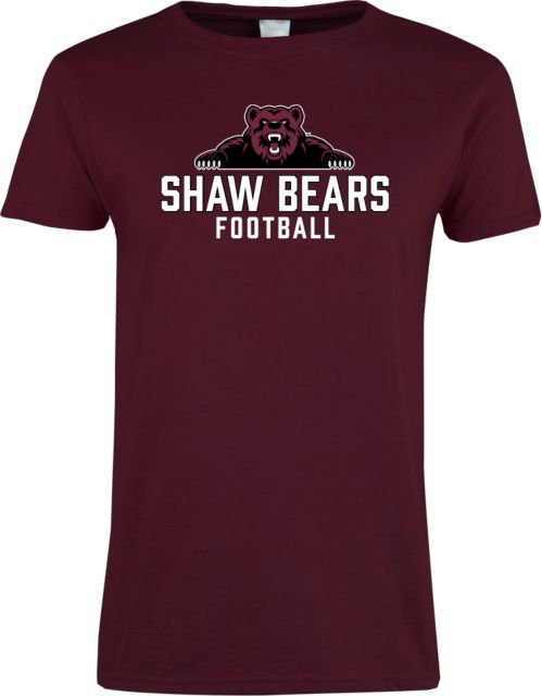 Shaw University Ladies T Shirt Football - ONLINE ONLY