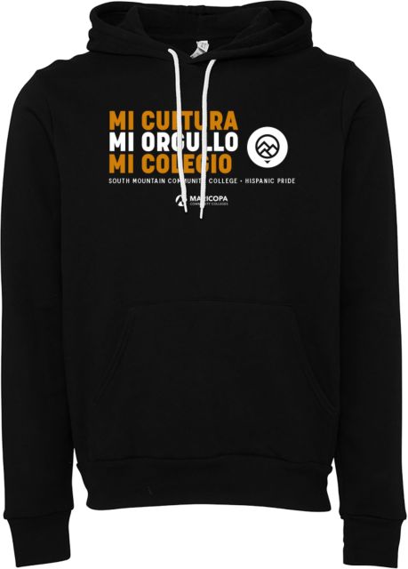 South Mountain Bella + Canvas Fleece Hood Mi Universidad Mi Orgullo - ONLINE ONLY