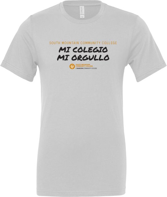 South Mountain Bella + Canvas Jersey Cotton T Shirt Mi Universidad Mi Orgullo - ONLINE ONLY
