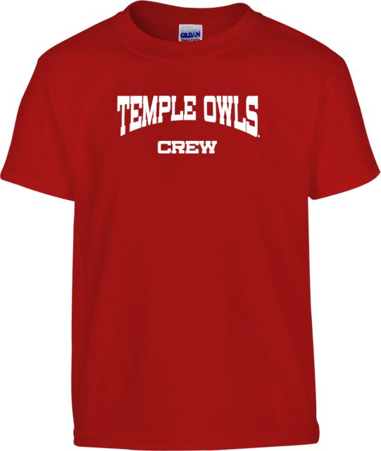 Temple Youth T Shirt Crew - Temple University - ONLINE ONLY