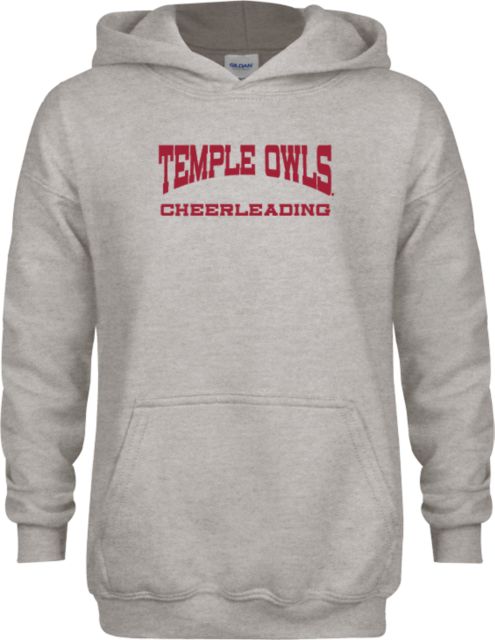 Temple Youth Fleece Hood Cheerleading - Temple University - ONLINE ONLY