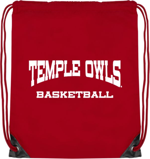 Temple Drawstring Backpack Basketball - Temple University - ONLINE ONLY