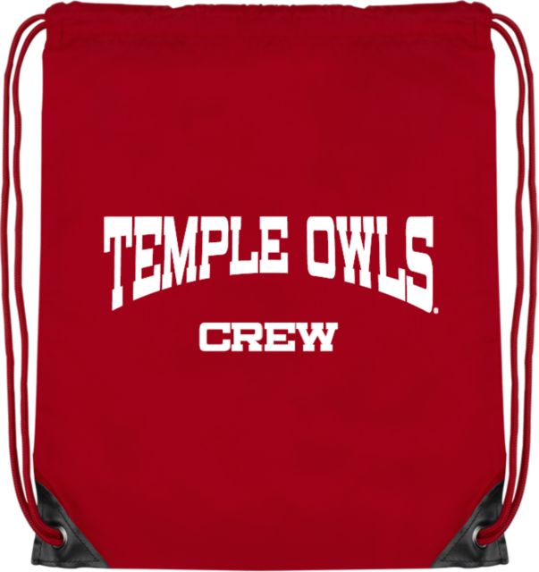 Temple Drawstring Backpack Crew - Temple University - ONLINE ONLY