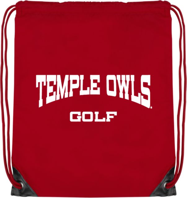 Temple Drawstring Backpack Golf - Temple University - ONLINE ONLY