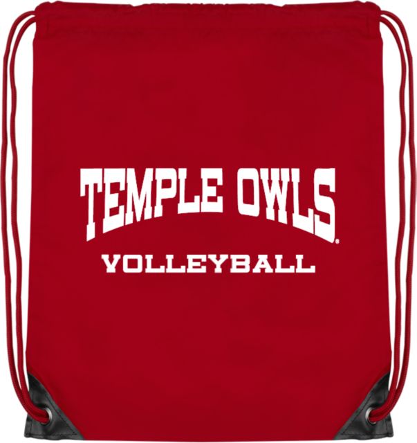 Temple Drawstring Backpack Volleyball - Temple University - ONLINE ONLY