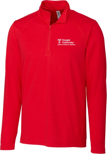 Temple C&B Clique Ice Pique Half Zip School of Podiatric Medicine - Temple University - ONLINE ONLY